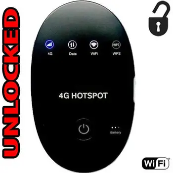 

Router Hotspot ZTE WD670 4G LTE 850 / 1800 / 2300 MHZ 31 Users (USA Latin Euro)