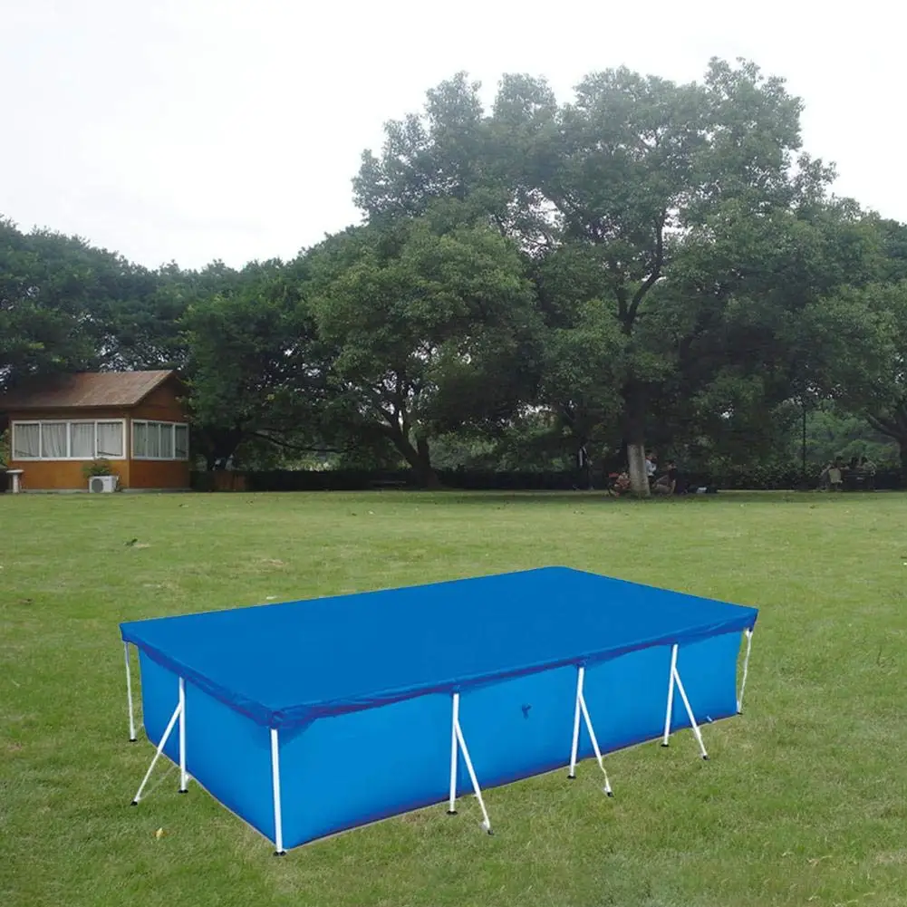 

Polyester Rectangular Durable Anti Dust Easy Use Home Thicken Rainproof Protective Garden Pool Cover Above Ground Lightweight