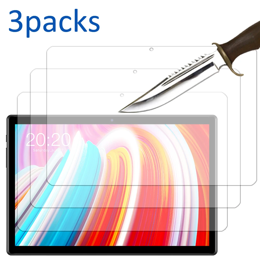 

3PCS For Teclast P20hd P20 HD Tempered glass Screen Protector For Teclast M40 M40SE T40 Pro Plus M30 X10H T30 M30 Glass Films