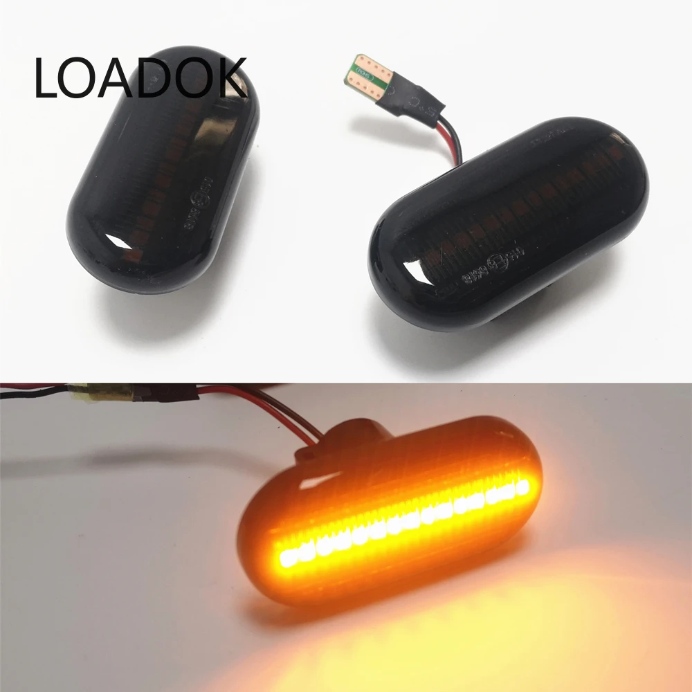 

For Renault Megane 1 Clio1 2 KANGOO ESPACE Dacia Duster Dokker Lodgy Smart Fortwo 453 Led Dynamic Turn Signal Lights Side Marker