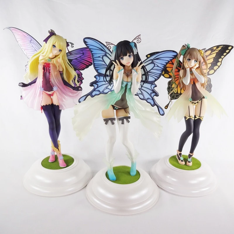 Skytube Tony Girls Annabel Kotobukiya Маргаритка Бабочка Фея четыре листа рисунки из мультфильма ПВХ Фигурки игрушки аниме игрушки подарок