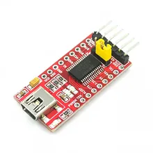 1 pces ft232rl ft232 usb para ttl 5v 3.3v cabo de download para serial adaptador módulo para usb a 232