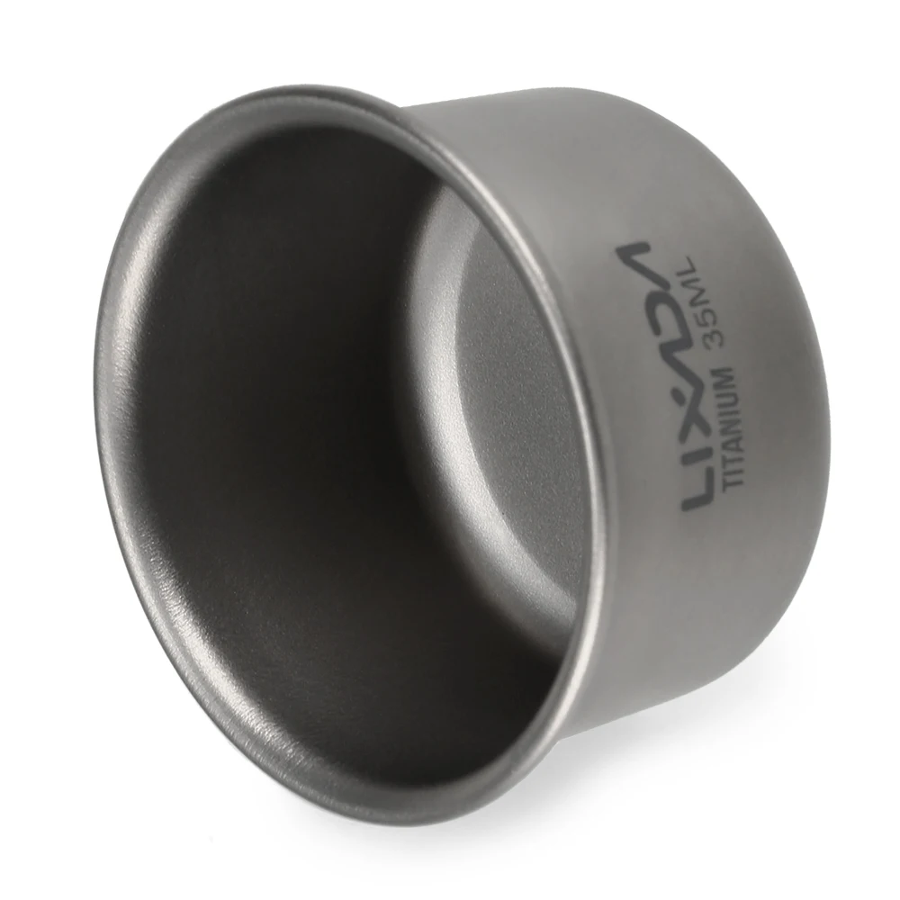 Lixada Titanium Tea Cup 35ml 1pc