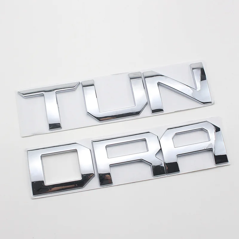 Подходит для Toyota Smooth Car Logo Smooth Tundra Trunk, большой размер, маркировка гладкого пикапа, маркировка багажника