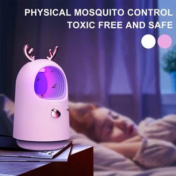 

Smart Home Mosquito Repellent Lamp Automatic Photocatalyst Mosquito Killer Low Mute USB Safe Portable Mosquito Lamp