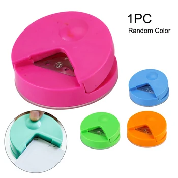 

1Pcs R4 Corner Rounder 4mm Paper Punch Card Photo Cutter Tool Craft Scrapbooking DIY Tools Random Color