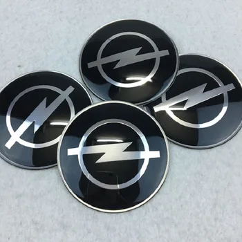 

Car Styling 4Pcs Wheel Center Hub Cap Stickers 65mm emblems for Opel astra opel astra h astra g insignia Opel mokka car