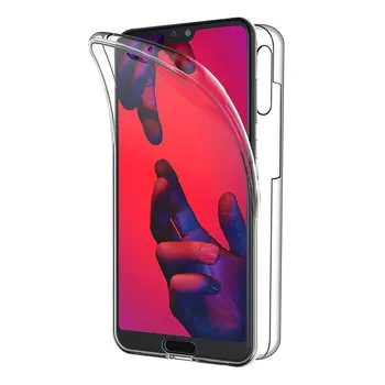 

TBOC case for Huawei P20 Pro (6.1 ") - Full Clear Case [Silicone TPU] Double Face [360 Degree] Proteccion Mobile