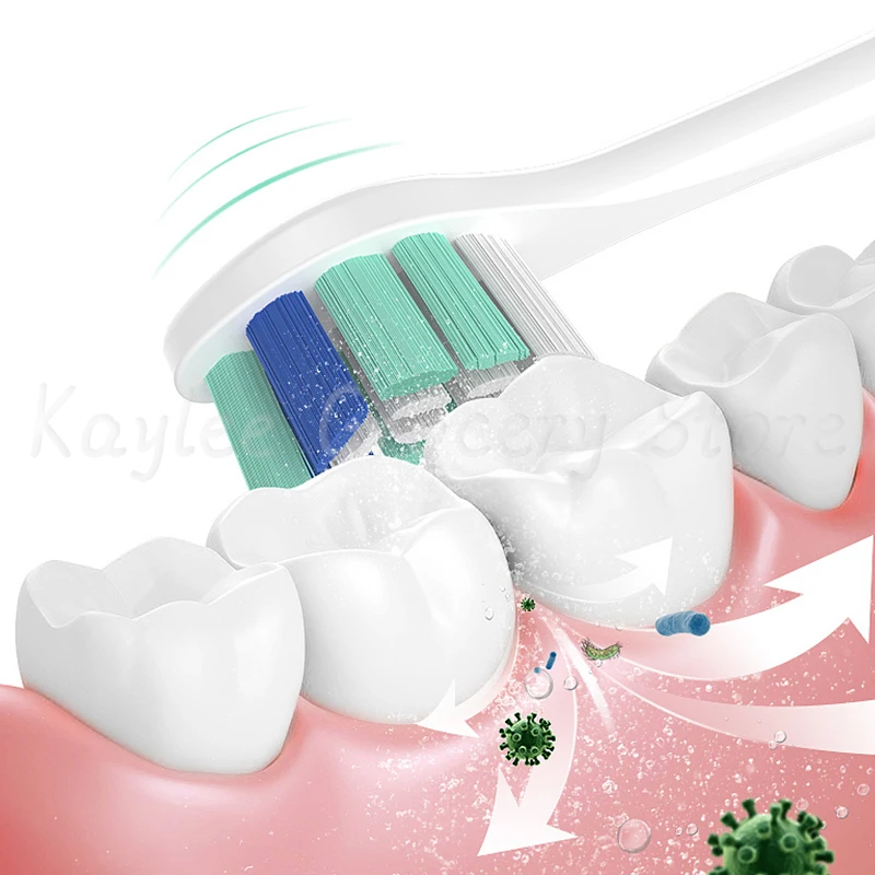 Replacement Electric Toothbrush Heads Compatible With Philip Sonicare Electric Toothbrush HX6930 HX6530 HX9342 HX6232 HX6064