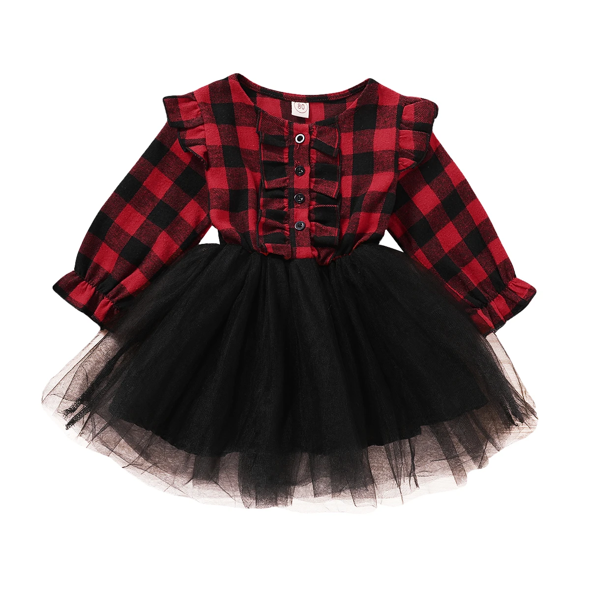 baby girls checkered dress