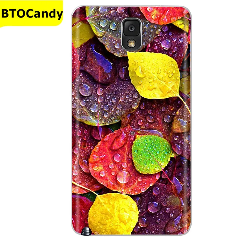 Soft Silicone Case For Samsung Galaxy Note 3 Case Cute Flower Soft TPU Case For Samsung Note 3 Note III Bumper Coque Funda Shell mobile pouch Cases & Covers