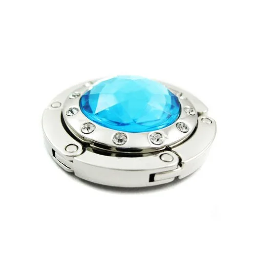 

Colorful Bling Foldable Purse Hook Hanger [Set of 6]