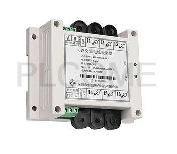 

6 channels perforated AC power measurement 24-bit 30A high speed current frequency RS485 Modbus-RTU