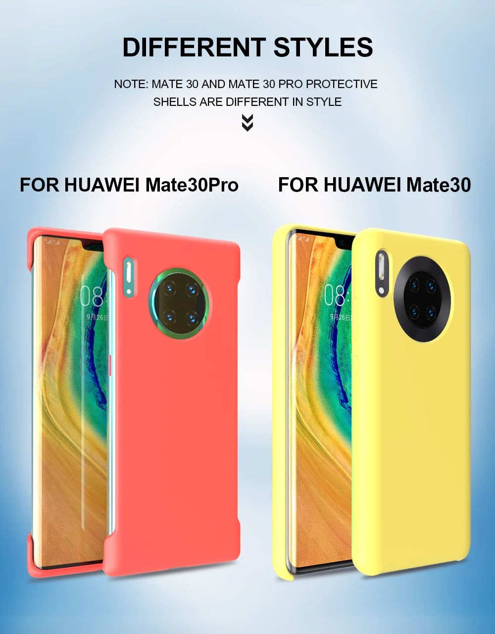 Высококачественный защитный силиконовый чехол для HUAWEI mate 30 Pro, мягкий чехол для HUAWEI mate 30, чехол mate 30 Pro 5G, задняя крышка