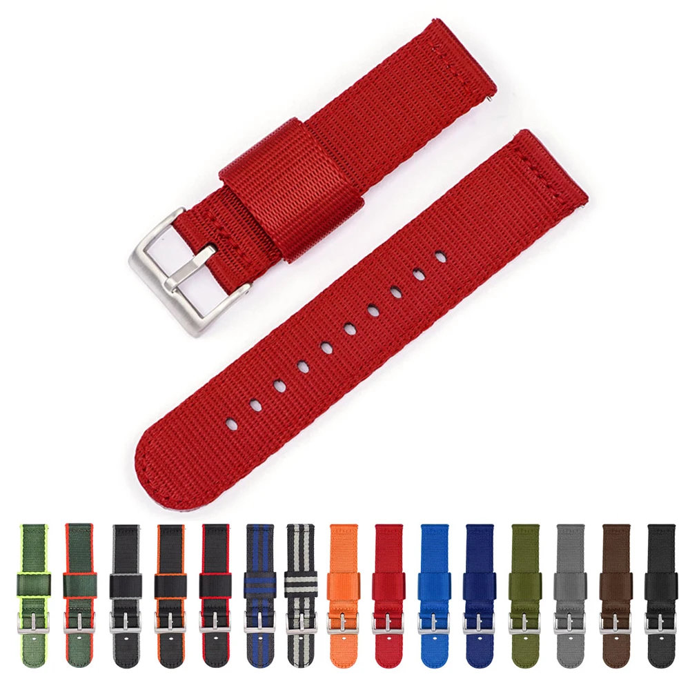 

Canvas nylon strap Compatible with Realme watch S/2/Pro Watchband For Realme watch Wristband Quick release Bands Bracelet
