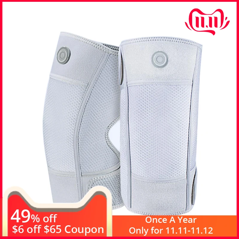 Graphene Far Infrared Heating Knee Pad 3 Levels Temperature 3 Sec Fast Heating 5V Safe Voltage Washable Kneepad Infrared Therapy