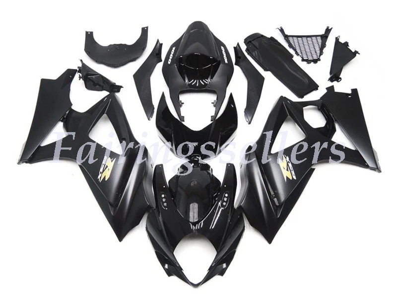 

Injection Molding ABS Motorcycle Fairings kit Fit Suitable For Suzuki GSX-R1000K7 2007 2008gsxr1000 07Fairings Matte Black