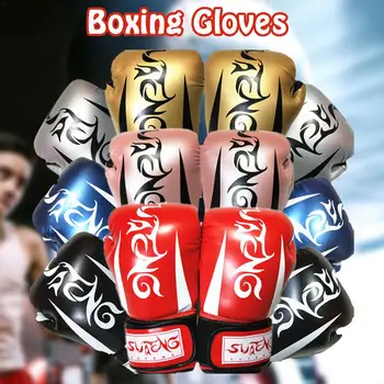 

Children Boxing Gloves Leather Boxing Gym Golves Elastic Children Adult Light Gloves Casual Toy Fight Sponge Gloves