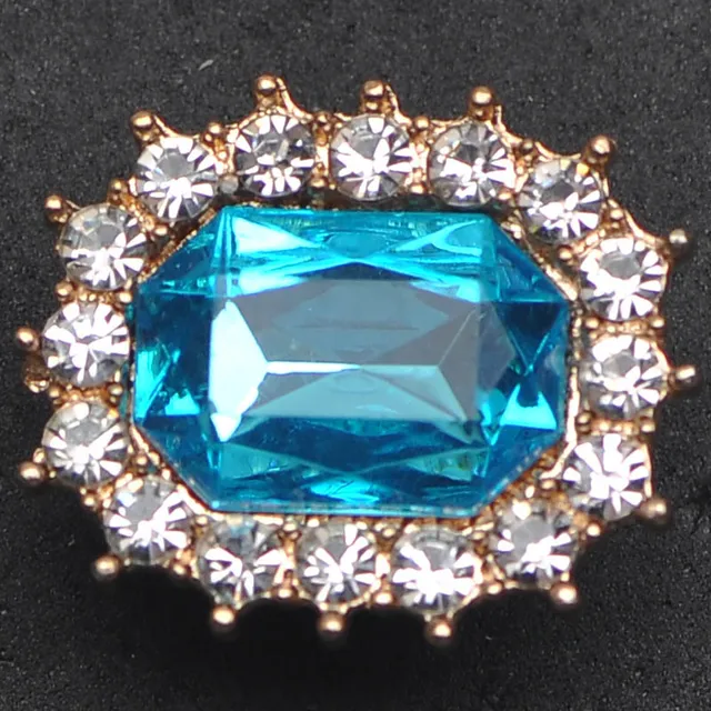 Crystal Crown Metal Charms Designer Croc Accessories Clog Shoe Button Decoration Lovely Little Bear Charm for Croc Shoes r6038