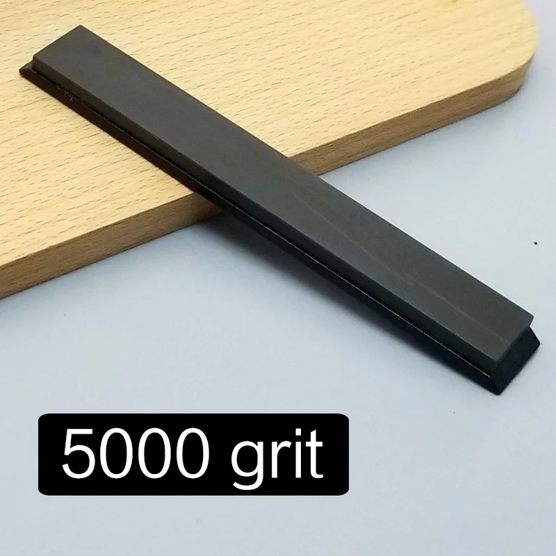 5000grit 80-3000-10000 крупной зернистости и тонкой полировки кожи для заточки ножей камни шлифовальный инструмент фиксированная система - Цвет: 5000grit