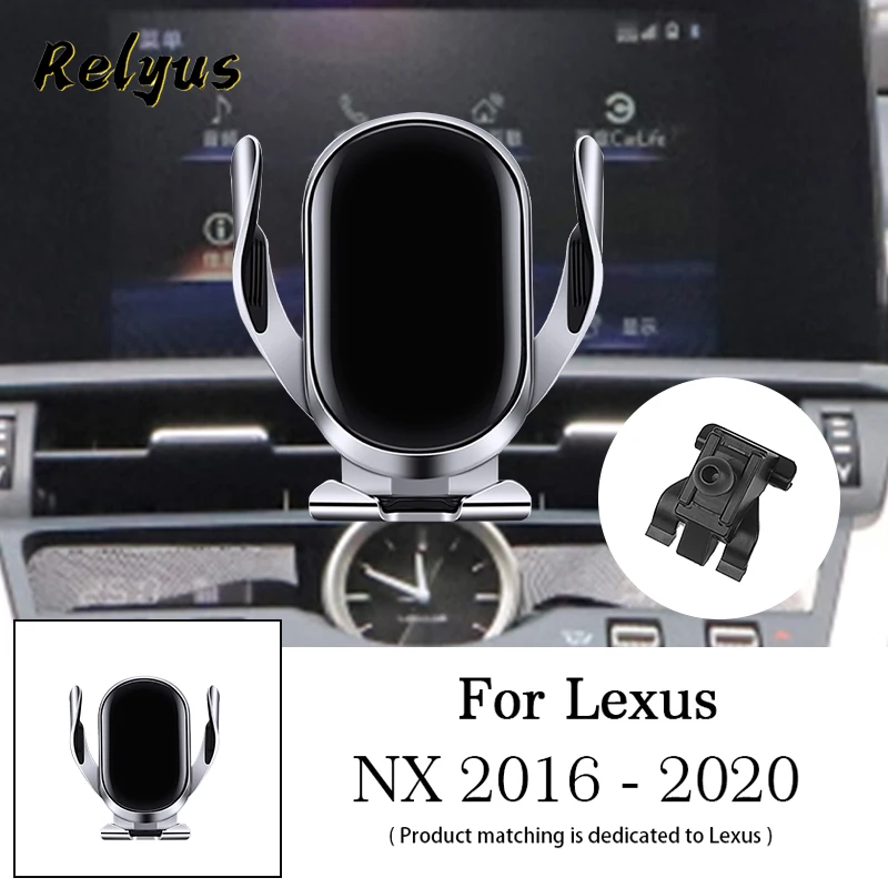 

Car Wireless Charger Car Mobile Phone Holder Mounts Gps Stand Bracket For Lexus NX NX200 NX300 NX300h 2016-2020 Auto Accessories