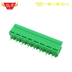Conector pcb 5.08mm ht508v 5.08 2p ~ 12p, bloco de terminais plug in de 2 pinos ~ 12 pinos phoenix, magneson kefa yanyu