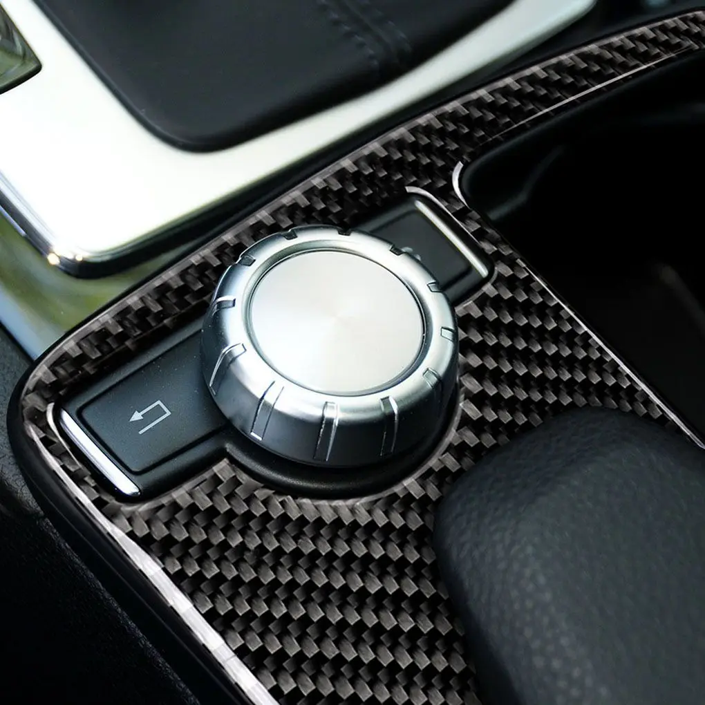 Углеродная чашка из волокна держатель панельные крышки Замена для Mercedes W204 2007-2013 W212 2010-2012 C Класс E