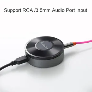 Image 1 - NFC Bluetooth 5.0 Ricevitore Audio 3.5 millimetri AUX RCA Martinetti Adattatore Wireless Auto On/OFF Bluetooth 5.0 Ricevitore Per altoparlante per auto