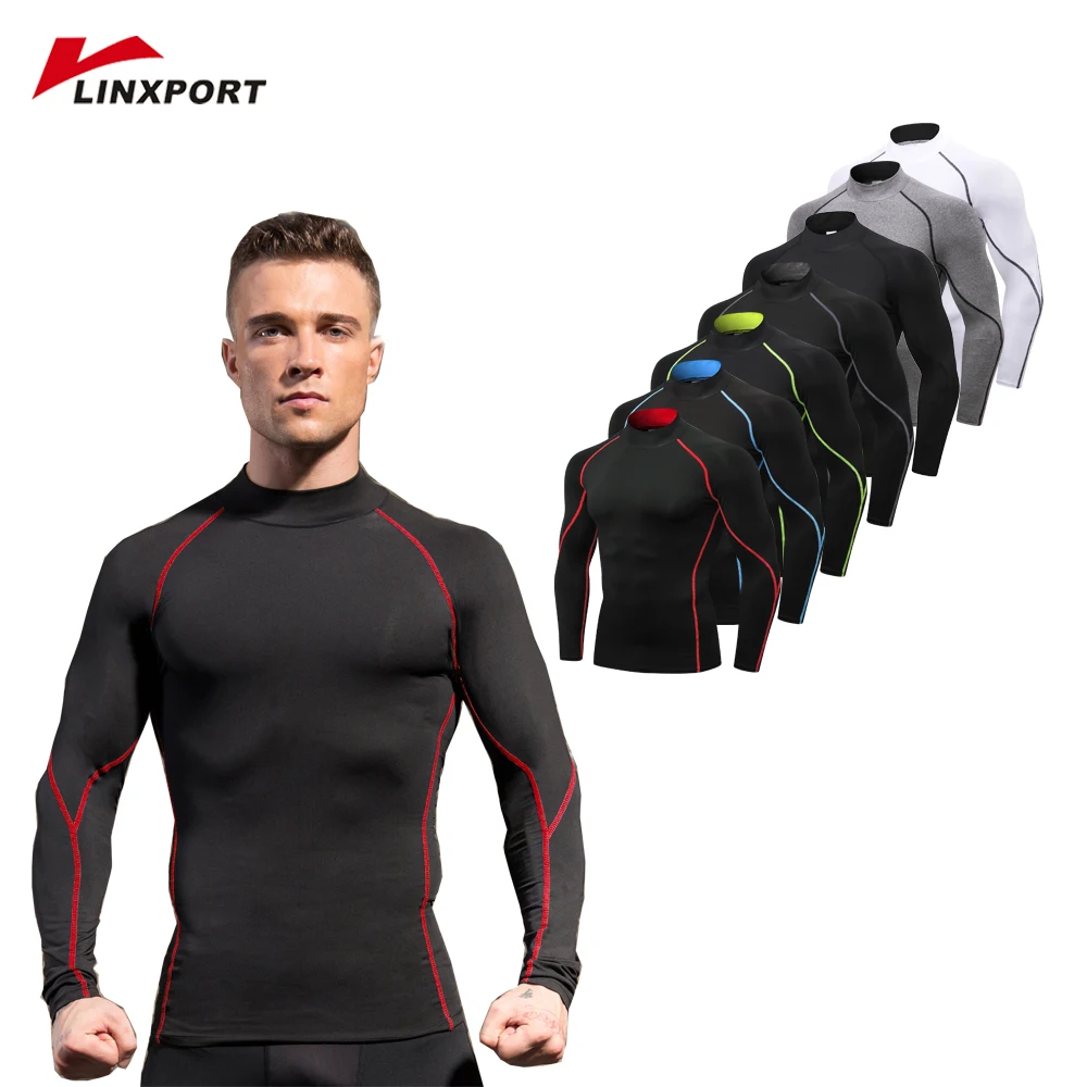 Shirts for Men Male Rashguard Sports Jersey T Shirts Homme Thermal
