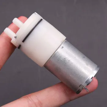 

1pcs Micro Vacuum Pump DC 3-5V 370 Motor Pump Self-priming Suction Pump Breast Pump Negative Pressure Booster Pump Low Noise