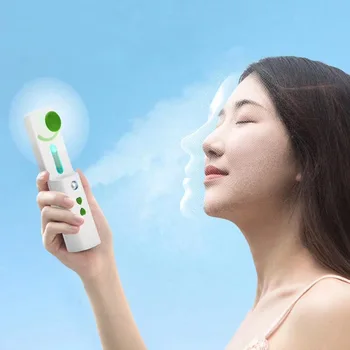 

New Water Humidifier Outdoor Spray Fan Portable USB Mini Handheld Charging Small Fan Summer Cooler for Outdoor Travel Office