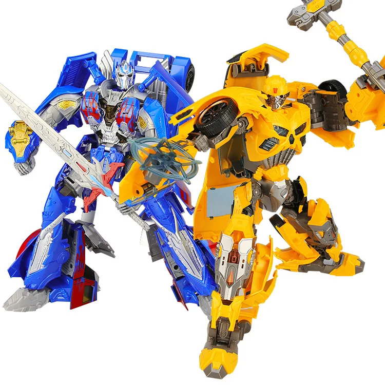 

Lnsu Children Transformation Toy Jingang Light Music Robot Models Hornets Giant God of War with Armor Mask