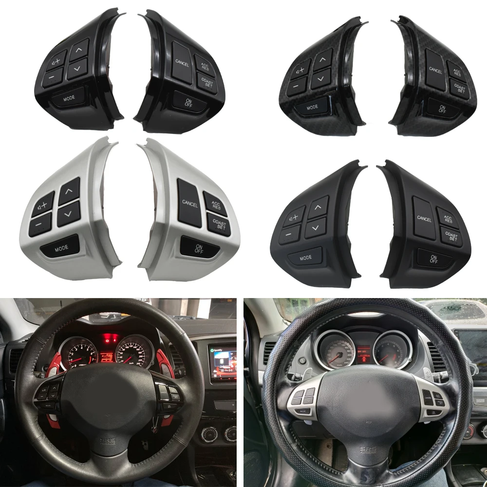 NEW Bluetooth Phone Cruise Control steering wheel switch for Mitsubishi Lancer C