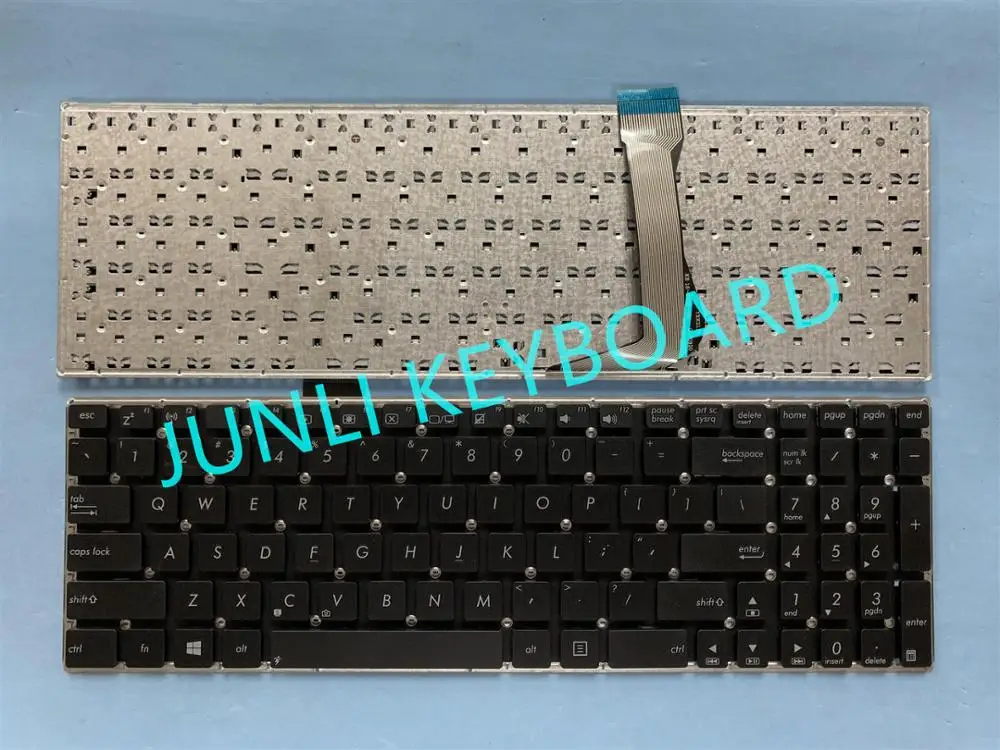 Клавиатура JUNLI для ноутбука Asus E502 E502M E502MA E502N E502NA E502S E502SA Черная | Компьютеры и офис