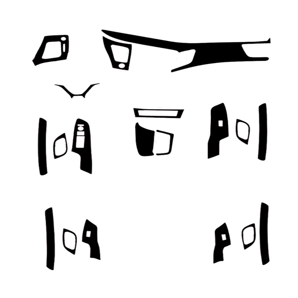 Деколи для салона автомобиля из углеродного волокна обшивка 2012 2013 2014 Honda