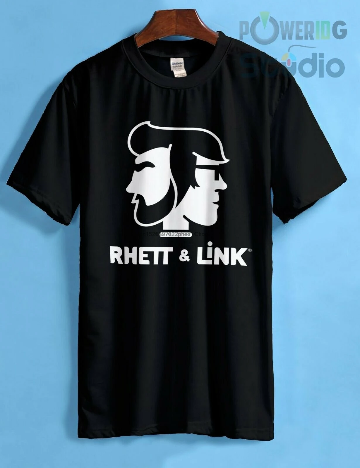 Рубашка RHETT AND LINK забавная повседневная черная футболка и размер детской одежды |