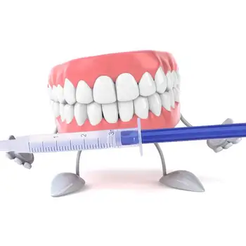 

HOT 10pcs Professional Teeth Whitening Gel Kits Blue Cold Light Dental Bleaching System Oral Care Smile Oral Gel Kit