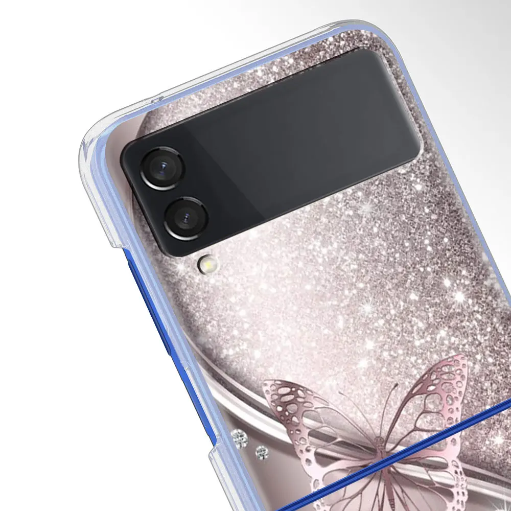 Transparent Luxury Love Bow Hard Phone Case Cover - Clear PC Design