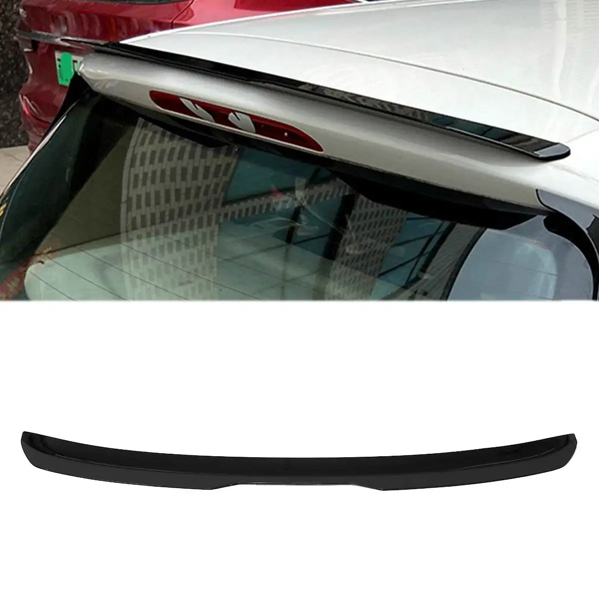 Spoiler Sul Tetto Del Lunotto Posteriore Per Vw Golf Mk6 Gti R Max 2008 2009 2010 2011 2012 2013 Car Styling Parasole Parasole Sfiato Visiera Labbro