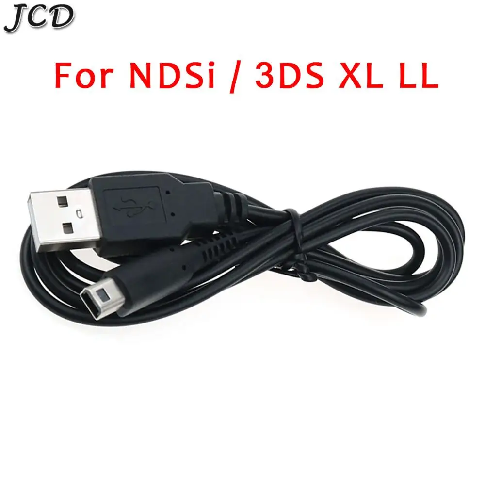 JCD USB 데이터 충전기 DS Lite 용 충전 전원 케이블 코드 NDSi 3DS 용 DSL NDSL New 3DS XL LL NDS GBA SP