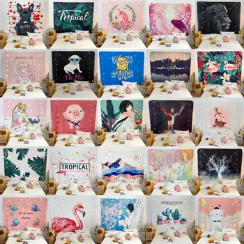 

Luanqi Polyester Tapestry Wall Hanging Decor Tapestry For Bedroom Decoration Ultra-thin Soft Macrame Tapestry 150x200 Large Size