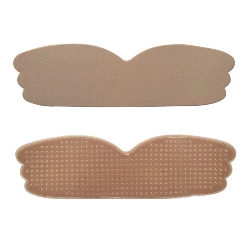 Beige Женский силиконовый бюстгальтер пуш-ап бюстгальтер Женские Невидимые бюстгальтеры самоклеющиеся без бретелек бандаж черный однотонный бюстгальтер - Цвет: Beige