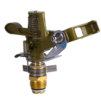 

Zinc Alloy 360 Degree Rotary Nozzle Controllable Angle Lawn Sprinkler Agricultural Garden Sprinkler Irrigation Supply 4 Points