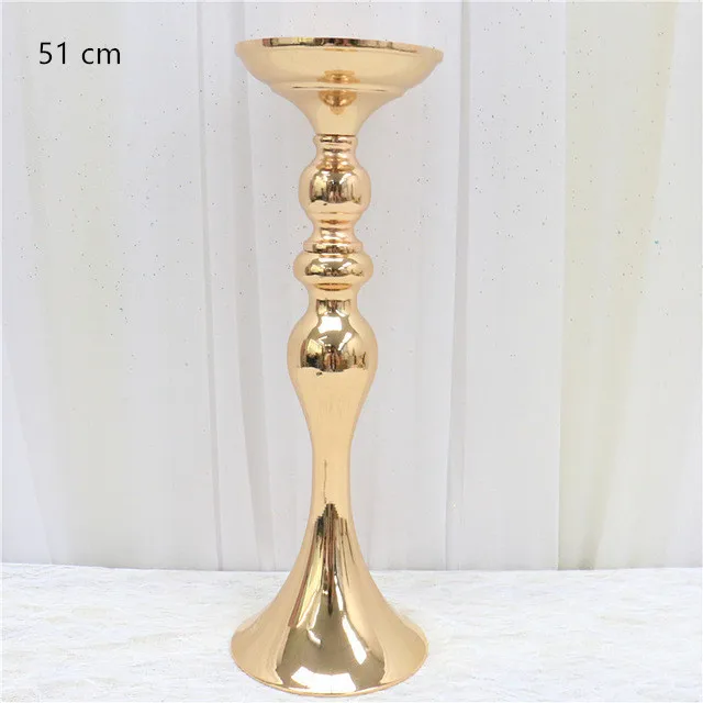 51cm gold Подгонка 35 см шелковые пионы искусственный цветок шар центральный расположение декора для свадьбы фон стол цветок шар 13 цветов - Цвет: 51cm gold