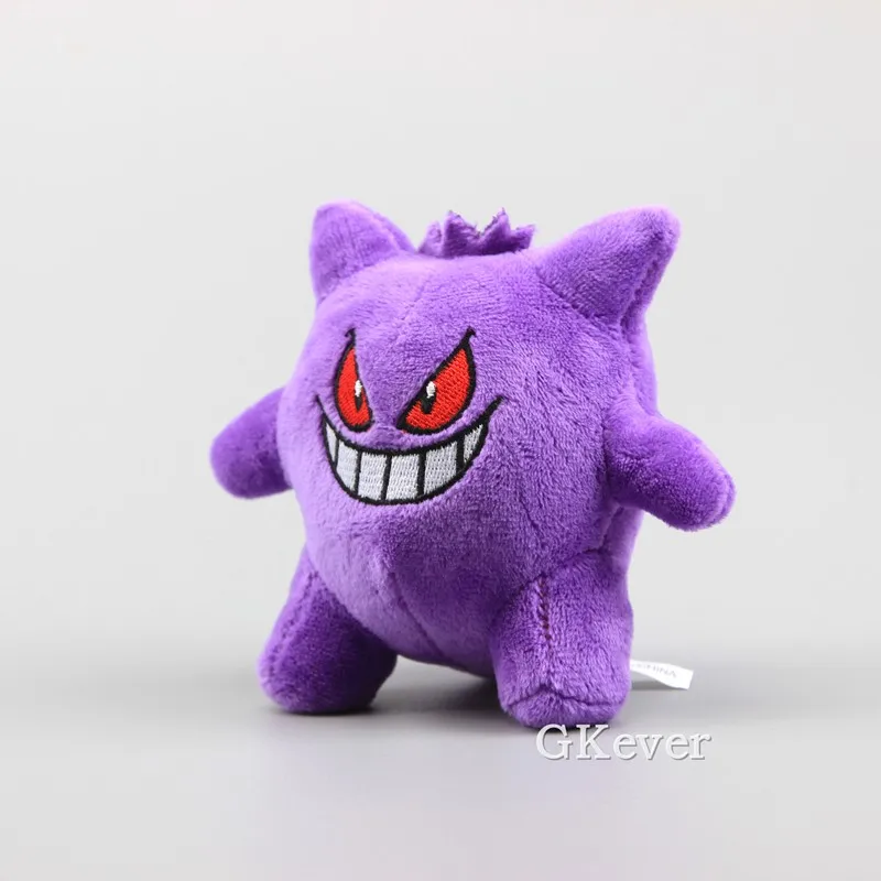 Мультфильм плюшевые игрушки Gengar игрушки кукла каваи брелок кулон Япония мультфильм Аниме Пикачу серии дети девочка подарок на день рождения