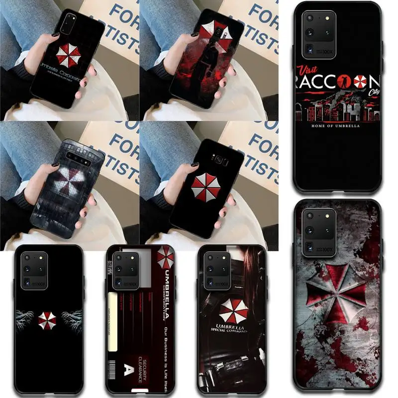 Мягкий чехол PENGHUWAN Umbrella corporation для Samsung S20 plus Ultra S6 S7 edge S8 S9 S10 5G | Мобильные телефоны и