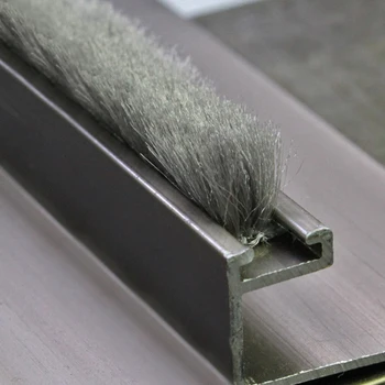 

Weather Stripping For Windows, Brush Door Sweep Bottom Pile Seal Strip Dustproof And Insect Proof