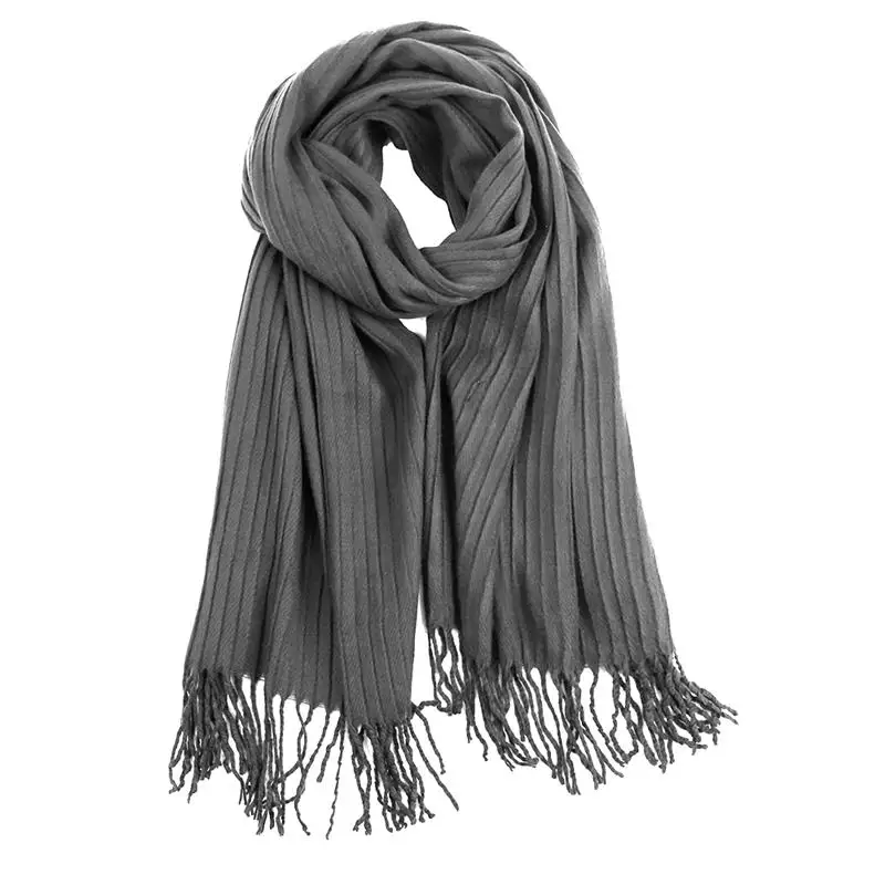 

Vbiger Fashionable Soft Long Shawl Scarf Double Sided Winter Warm Scarf Wraps Shawl Oversized Large Scarf Shawl for Men Women