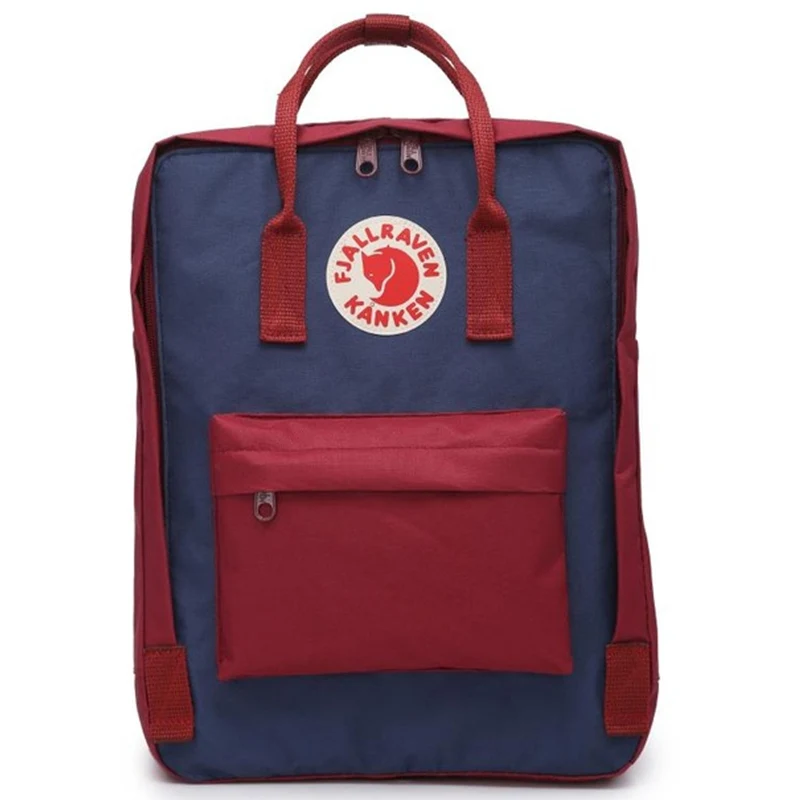 Модный студенческий рюкзак Kankenlying поступление детских водонепроницаемых рюкзаков Mochila классический 7L16L 20L рюкзак школьные сумки - Цвет: F3 WinePnavy