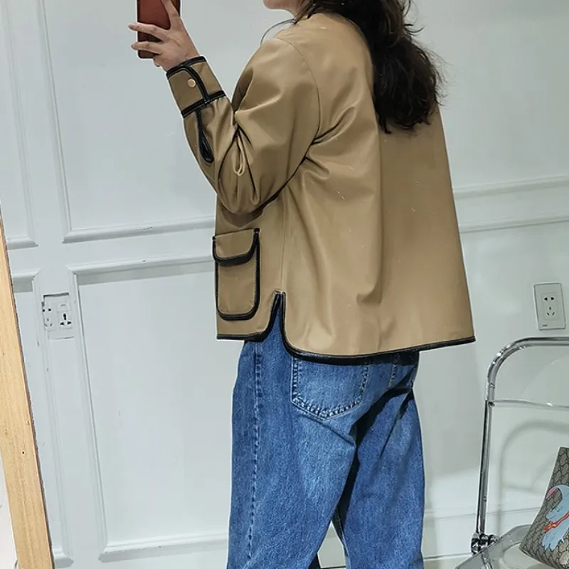 Рисунок 5 - Женская куртка-бомбер из натуральной кожи